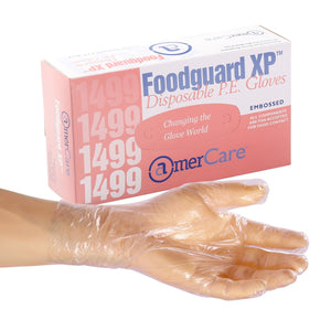 FoodGuard XP Powder Free Gloves, Case of 2,000