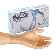 Anchor Powdered Vinyl Gloves, Case of 1,000