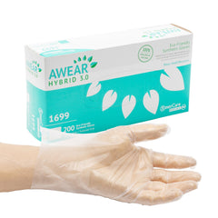 AWEAR Eco-Friendly Powder Free Hybrid Glove (#1699) Samples