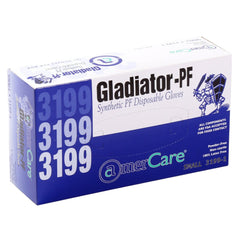 Gladiator Stretch Powder Free Vinyl Gloves, Case of 1,000