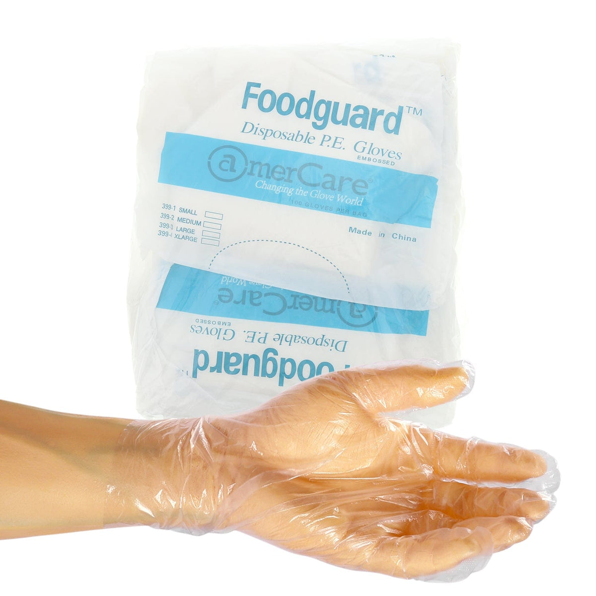 FoodGuard Powder Free Gloves, Case of 10,000