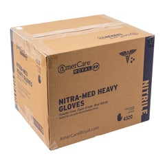 Nitra-Med Heavy Powder Free Nitrile Exam Gloves