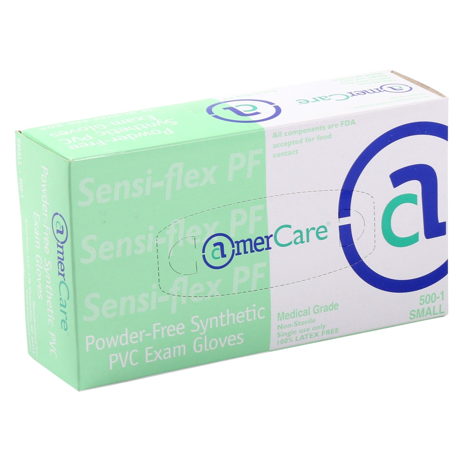 Sensi-Flex Powder Free Vinyl Exam Gloves, Case of 1,000