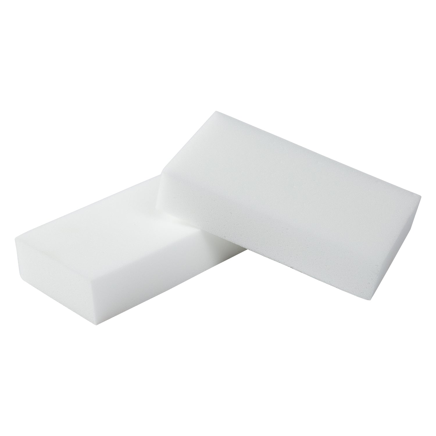 White 4.6" x 2.5" x 1" Individually Wrapped Wipe Out Sponges, 12 & 24