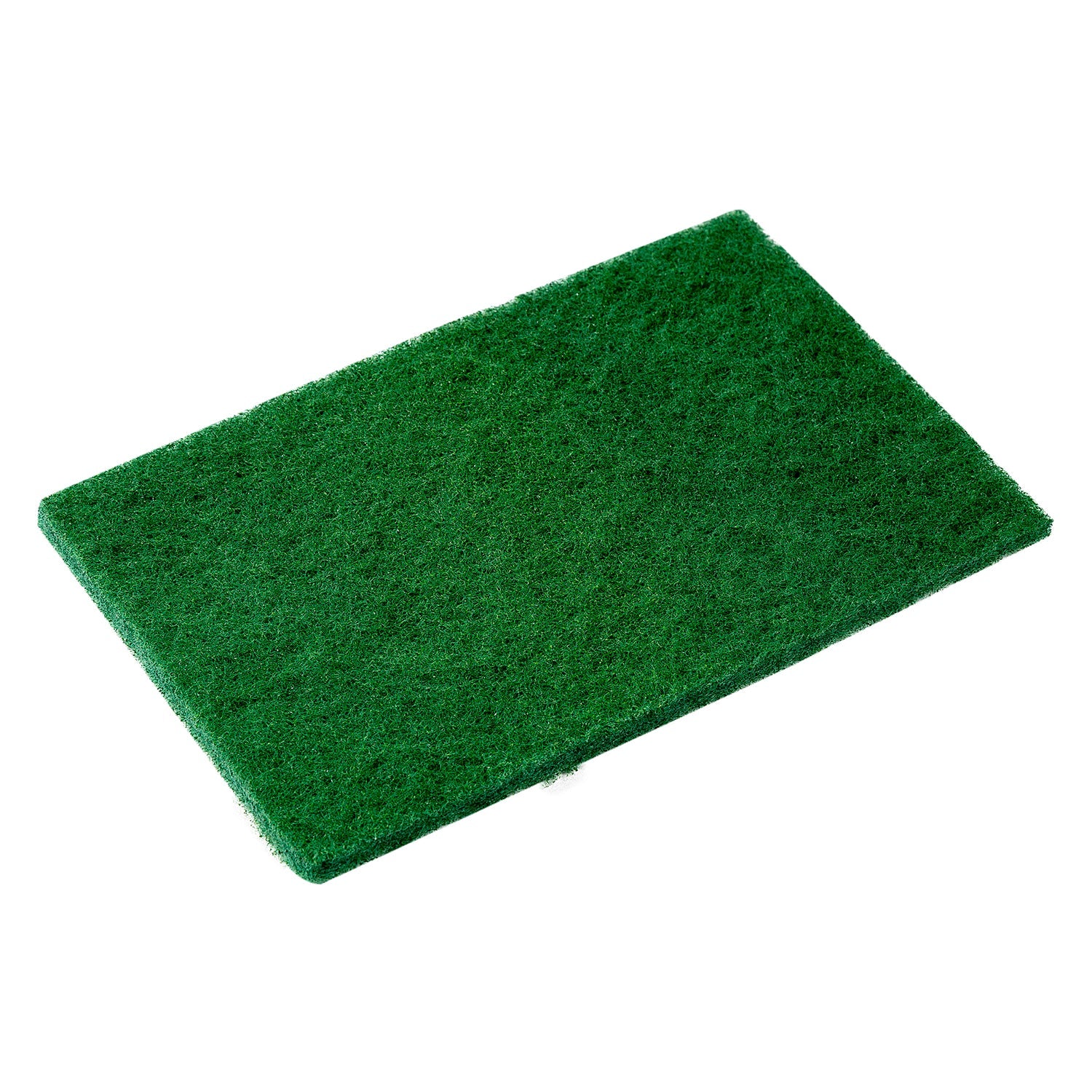 Green 6" x 9" Heavy Duty Scouring Pads, Case of 60