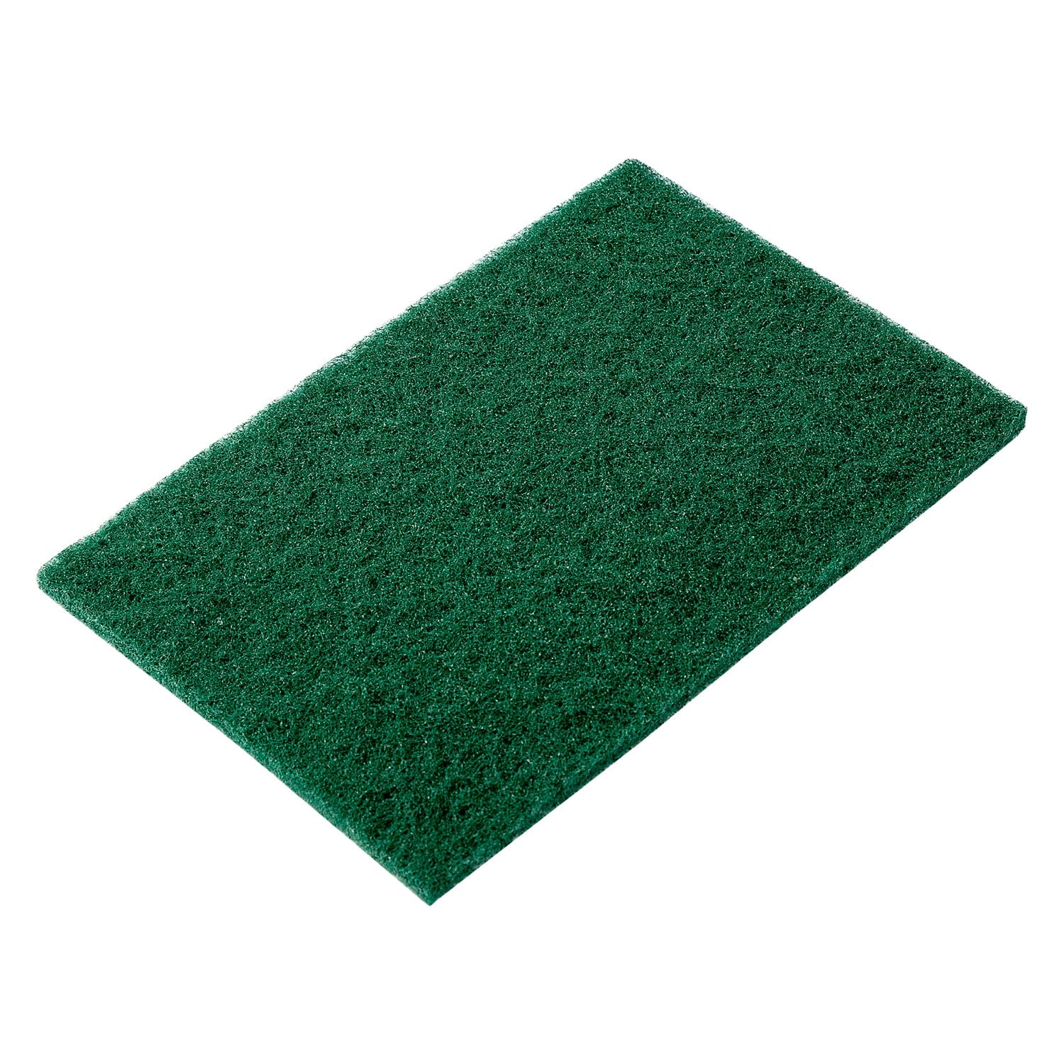 Green 6" x 9" Medium Duty Scouring Pads, Case of 60