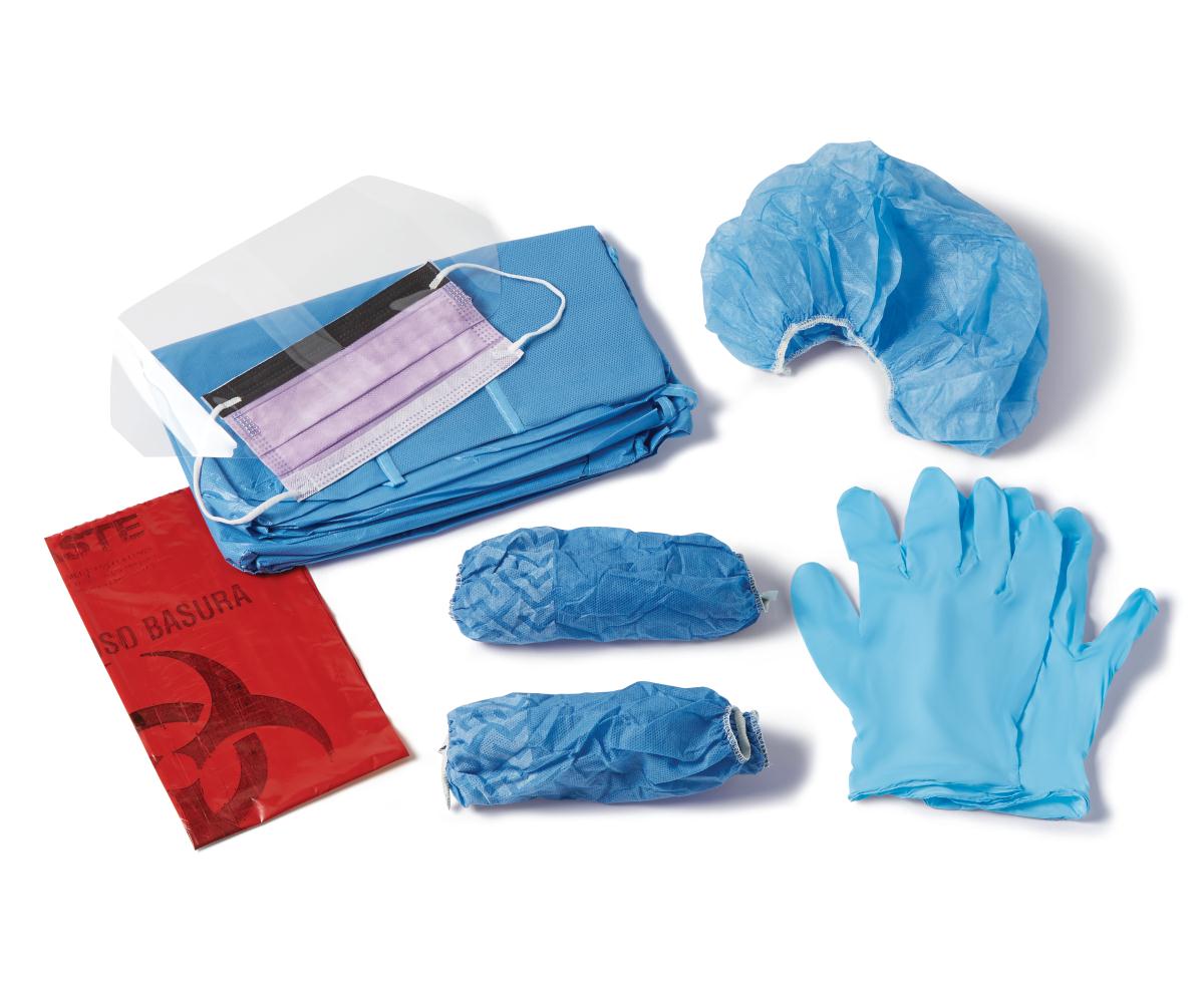 Protective Wear With Face Shield - Kit